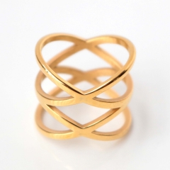 Stainless steel jewelry fashion ring wholesale
