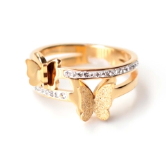 Stainless steel jewelry fashion ring wholesale
