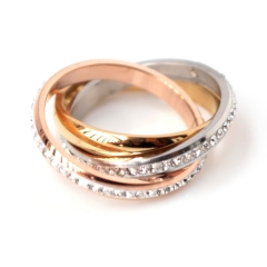 Stainless steel jewelry fashion ring wholesale