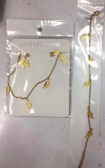 Stainless steel jewelry Necklace Bracelet Ring Earrings Wholesale