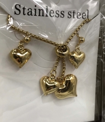 Stainless steel jewelry Necklace Earrings set Wholesale