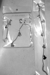 Stainless steel jewelry Necklace Bracelet Ring Earrings Wholesale