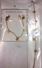 Stainless steel jewelry Necklace Bracelet Ring Earrings Wholesale