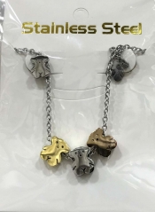 Stainless steel jewelry Necklace Earrings  set Wholesale