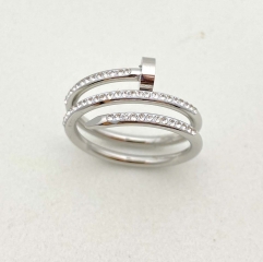 Stainless steel jewelry fashion ring wholesale