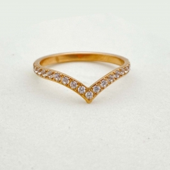 Stainless steel jewelry fashion ring wholesale