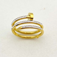 Stainless steel jewelry fashion ring wholesale