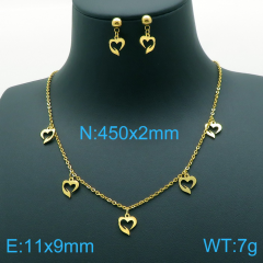 Stainless steel jewelry Necklace  Earrings Wholesale