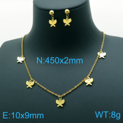 Stainless steel jewelry Necklace  Earrings Wholesale
