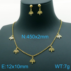 Stainless steel jewelry Necklace  Earrings Wholesale