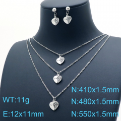 Stainless steel jewelry Necklace  Earrings Wholesale