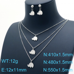 Stainless steel jewelry Necklace  Earrings Wholesale