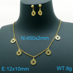 Stainless steel jewelry Necklace  Earrings Wholesale