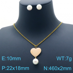 Stainless steel jewelry Necklace  Earrings Wholesale