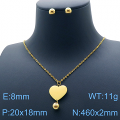 Stainless steel jewelry Necklace  Earrings Wholesale