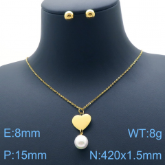 Stainless steel jewelry Necklace  Earrings Wholesale