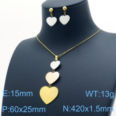 Stainless steel jewelry Necklace  Earrings Wholesale