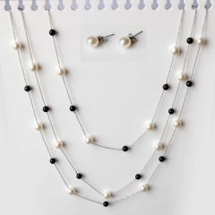 Stainless steel  jewelry Necklace Earrings Wholesale