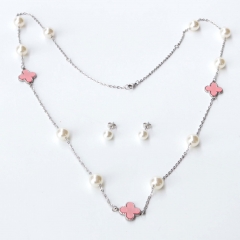Stainless steel  jewelry Necklace Earrings Wholesale