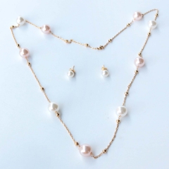 Stainless steel  jewelry Necklace Earrings Wholesale