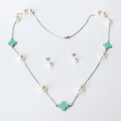 Stainless steel  jewelry Necklace Earrings Wholesale
