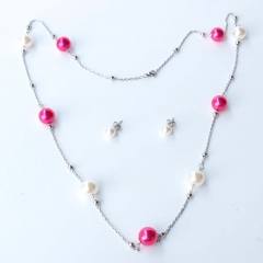 Stainless steel  jewelry Necklace Earrings Wholesale