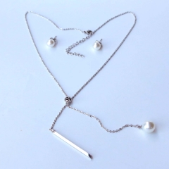 Stainless steel  jewelry Necklace Earrings Wholesale
