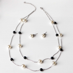 Stainless steel  jewelry Necklace Earrings Wholesale