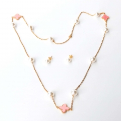 Stainless steel  jewelry Necklace Earrings Wholesale