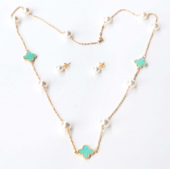 Stainless steel  jewelry Necklace Earrings Wholesale
