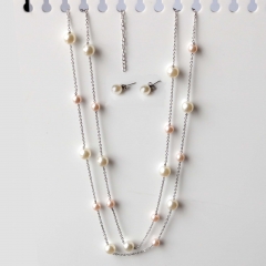 Stainless steel  jewelry Necklace Earrings Wholesale