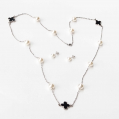 Stainless steel  jewelry Necklace Earrings Wholesale