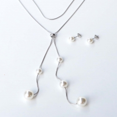 Stainless steel  jewelry Necklace Earrings Wholesale