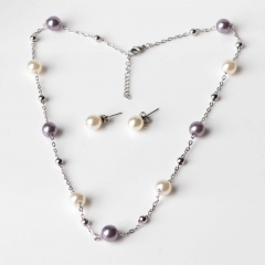 Stainless steel  jewelry Necklace Earrings Wholesale