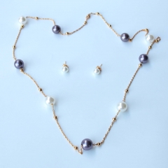 Stainless steel  jewelry Necklace Earrings Wholesale