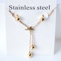 Stainless steel jewelry Earrings necklaces  set Wholesale