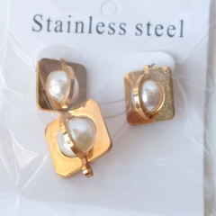 Stainless steel jewelry Earrings necklaces  set Wholesale
