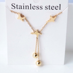 Stainless steel jewelry Earrings necklaces  set Wholesale