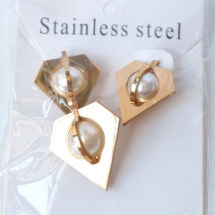 Stainless steel jewelry Earrings necklaces  set Wholesale