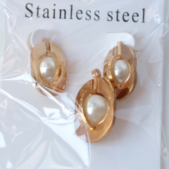 Stainless steel jewelry Earrings necklaces  set Wholesale