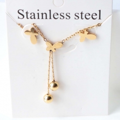 Stainless steel jewelry Earrings necklaces  set Wholesale