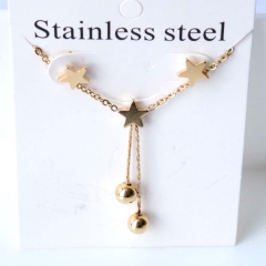 Stainless steel jewelry Earrings necklaces  set Wholesale