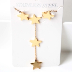 Stainless steel jewelry Earrings necklaces  set Wholesale