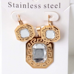 Stainless steel jewelry Earrings necklaces  set Wholesale