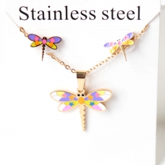 Stainless steel jewelry Earrings necklaces  set Wholesale