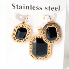 Stainless steel jewelry Earrings necklaces  set Wholesale