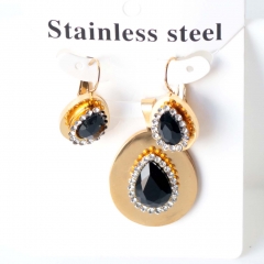 Stainless steel jewelry Earrings necklaces  set Wholesale