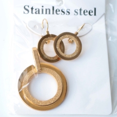 Stainless steel jewelry Earrings necklaces  set Wholesale