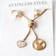 Stainless steel jewelry Earrings necklaces  set Wholesale