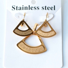 Stainless steel jewelry Earrings necklaces  set Wholesale